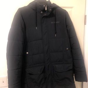 Men’s medium Columbia down parka